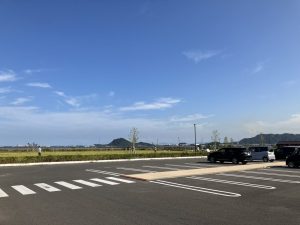 旧北九州空港に近い海沿い